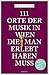 Produktbild 111 Orte der Musik in Wien, die man erlebt haben muss