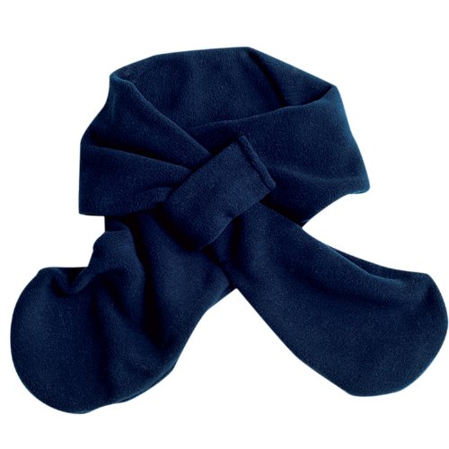 maximo Boy's Scarf, Blue (Navy), One Size (Manufacturer Size:1 (9x70cm))