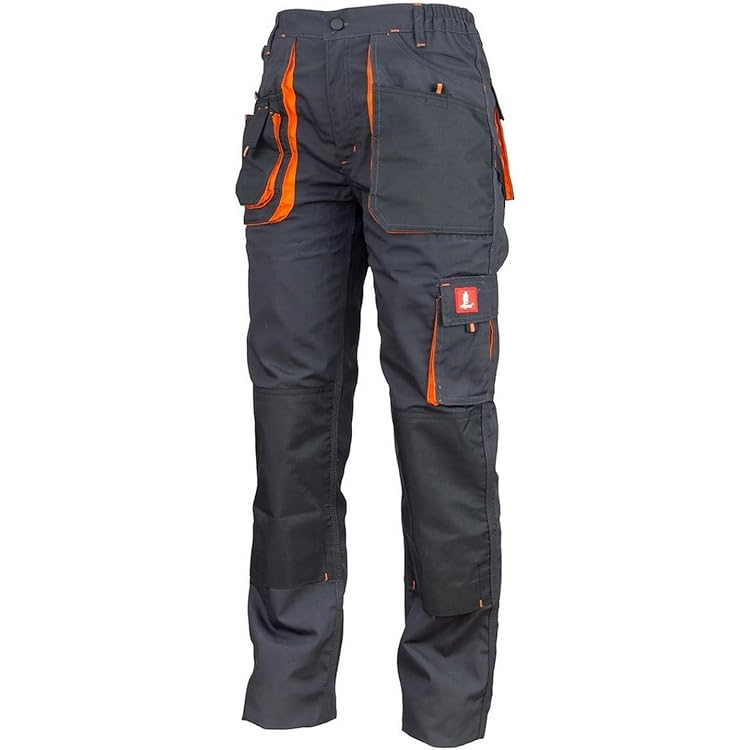 Högert Technik - LEMBERG shorts met zakken donkergrijs S (48) | korte werkbroek voor heren | werkbroek mannen | EN ISO 13688