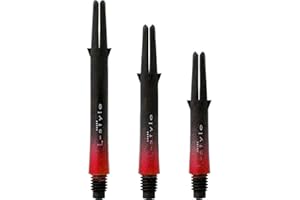 LSTYLE L-Style L-Shaft Carbon Two-Tone 190-260 - 330 von Thor-Sports pink - blau - lila - rot - Silber/Made in Japan/zweifarbige Karbon Dart Schäfte