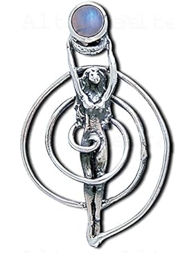 Alterras - Anhänger: Spiralgöttin Reiki aus 925-Silber