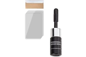 GOKAME Windshield Crack Repair Kit, Glass Repair Fluid, Cracks’Gone Glass Repair Kit, Automotive Glass Nano Repair Fluid Kit (1Set)