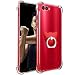 Produktbild Huawei Honor View 10 Handy Tasche, FoneExpert® Ultra dünn Transparent Löschen TPU Gel Hülle Silikon Case Cover 360 ° Rotation Ständerring Ring Hüllen Schutzhülle Für Huawei Honor View 10 / V10