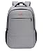 Produktbild Quanjie Multifunktion Vintage Canvas Backpack für 15" Laptop Rucksack Nylon Wasserdicht Schultaschen Herren für Outdoor Wandern Reisen Camping (Grau)