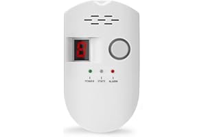 LLCHB Gas Leak Detector, Natural Digital Gas Detector, Home Gas Alarm, Gas Leak Detector,High Sensitivity LPG LNG Coal Natural Gas Leak Detection, Alarm Monitor Sensor