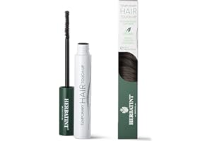 Herbatint Temporary Hair Touch-Up Castaño Oscuro | Máscara para el Retocado Instantáneo del Crecimiento del Cabello | Cobertura Temporal, Dermatológicamente Probado, 93% Ingredientes de Origen Natural