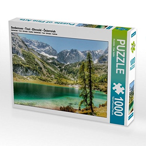 Preisvergleich Produktbild Seebensee - Tirol - Ehrwald - Österreich 1000 Teile Puzzle quer