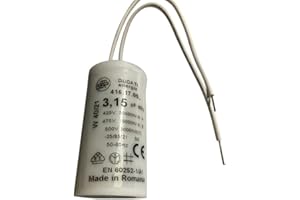 NUMERELL Condensateur à câble 3.15 µF pour volet roulant DELTADORE et BEKER