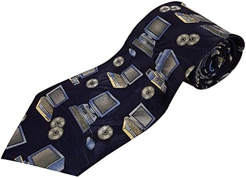 Novelty Tie - Computers and Laptops (TS-280)