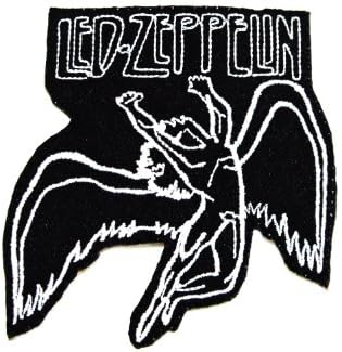Led Zeppelin Music Band Logo Embroidered Iron Patches