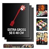 ▶【Für viele Gelegenheiten verwendbar】: Er umfasst einen grillenden Pinsel. Macht alles leicht zu grillen und beendet die schmutzige Grillreinigung komplett! Verwenden Sie ihn für Kochen von Camping zu Hause und im Freien wie Gemüse, Fisch, Garnelen, Pizza, Eier, Pfannkuchen, Speck, Törtchen und so weiter.