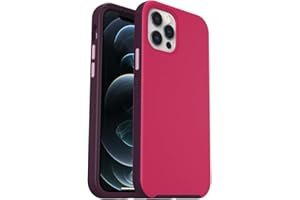 Otterbox Funda para iPhone 12 / iPhone 12 Pro Slim con MagSafe, resistente a golpes y caídas, Ultra-fina,Funda Protectora Fina, Testada con los estándares Militares anticaídas, Rosa/Morado