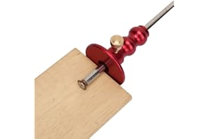 REGUN Narzędzie wpuszczane do oznaczania drewna - narzędzie miernika wpuszczanego do obróbki drewna - czerwone narzędzia do drewna narzędzia do oznaczania drewna