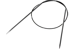 KnitPro 40 cm-Largeur 2.5 mm Nova Cubics Aiguilles circulaires Fixes en Laiton Brillant