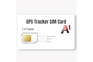 ZEERKEER SIM Card per Localizzatore GPS, Scheda SIM per GPS Tracker con Copertura Globale e rete multi-operatore 4G LTE/3G/2G/GSM, Senza Scadenza e tariffe competitive, A partire 4€/mese