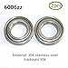 Produktbild 6006Z S6006 6006ZZ lager 304 Edelstahl Rillenlager Miniaturlagern Motoren 30x55x13mm ball bearing for motor 2-Pcs