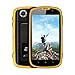 Price comparison product image Rugged Smartphone, E&L W5S IP68 Waterproof Dustproof Shockproof, 1GB RAM+8GB ROM, 4.0 Inch Touch Screen, 5MP+2MP Camera, 2800mAh Battery, Dual 3G SIM Free Mobile Phones (Yellow)