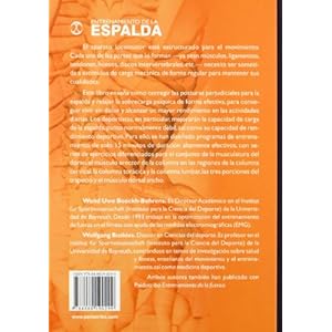 ENTRENAMIENTO DE LA ESPALDA (Bicolor) (Salud)
