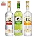 Produktbild Set 3 Flaschen Ouzo 12,Hierbos und Gold