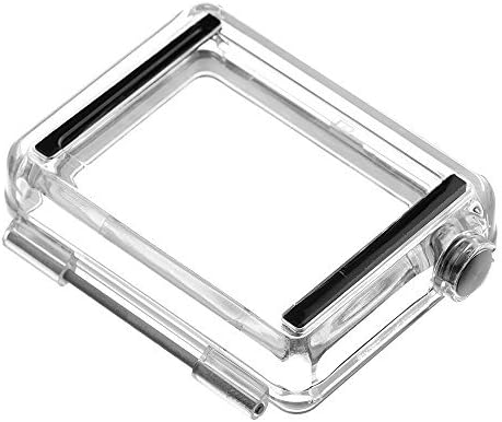 Vicdozia Expansion Size Waterproof Extended Back Door Case for Gopro with Bacpac LCD Screen/Expansion Battery Bac Pac (For Gopro Hero 4/3+ standard housing case))