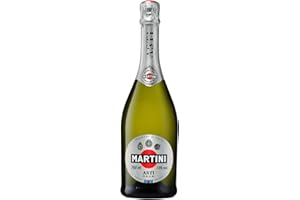 MARTINI Asti Sparkling Wine, 7.5% ABV, 75cl / 750ml, Medium-Sweet Italian Wine