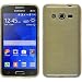 Produktbild Silikon Schutzhülle für Samsung Galaxy S6 – Transparent – Cover PhoneNatic + Schutz Folien, türkis, Galaxy Core 2