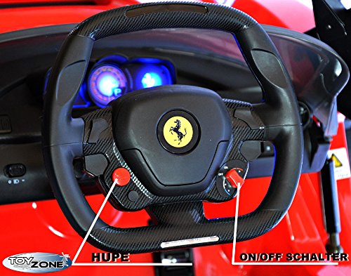 Kinderfahrzeug 12V Kinder Elektro Auto La Ferrari 2,4 GHZ RC Steuerung