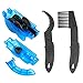 Produktbild Fahrrad Kettenreinigungsgerät, Minleer Bike Chain Cleaning Tool Set Schnelles sauberes Werkzeug für Alle Arten von Fahrrad Kettenreinigung - Blau