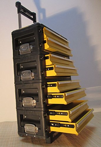 Metall Werkzeugtrolley XXL Type 305BBBB -> jetzt neu mit Schubladenverriegelung und Schloss von AS-S - 4
