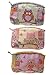 Patchwork Design Fabric Owl Make Up Bag