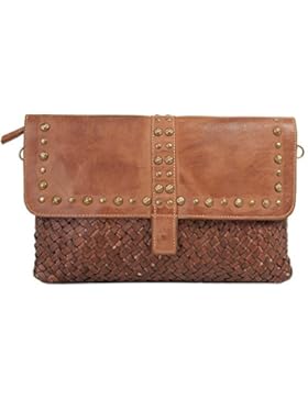 forty° Umhängetasche cognac echt Leder Umhängetasche