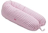 SCAMP Stillkissen universales Schwangerschaftskissen inkl. Bezug verschiedenes Design NEU (Pink Daisy)