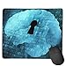 Produktbild Mouse Pad Brain Psychology Mind Art Rectangle Rubber Mousepad 8.66 X 7.09 Inch Gaming Mouse Pad with Black Lock Edge