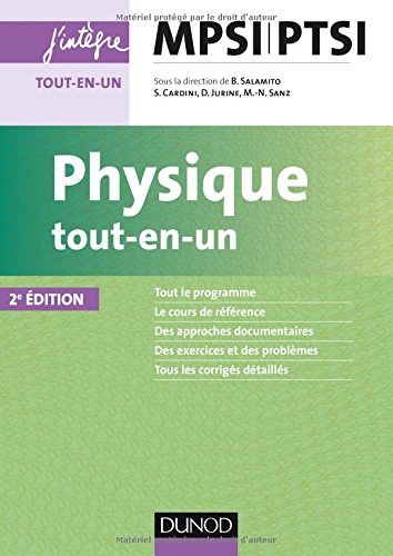 Physique tout-en-un MPSI-PTSI - 2e éd en ligne