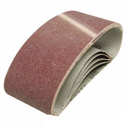 Silverline 901495 Schleifbänder, 75 x 457 mm, 5er-Pckg. 120er-Körnung