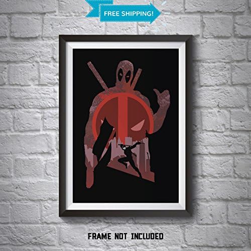 Deadpool Poster - Deadpool 2 Wall Art Prints - Marvel Collage Fan Art Print - All Sizes - 3 for 2