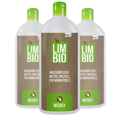chlorfreie Wasserpflege, biologische Whirlpool Wasserpflege LIMBIO Whirlpool 125 ml - 5