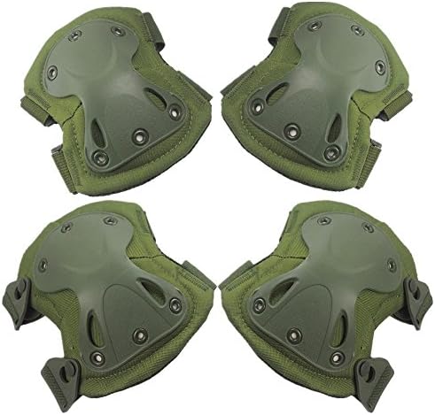 Outdoor Sports Equipment Knee Protection Elbow Ride Guard Climbing Universal Protector , green