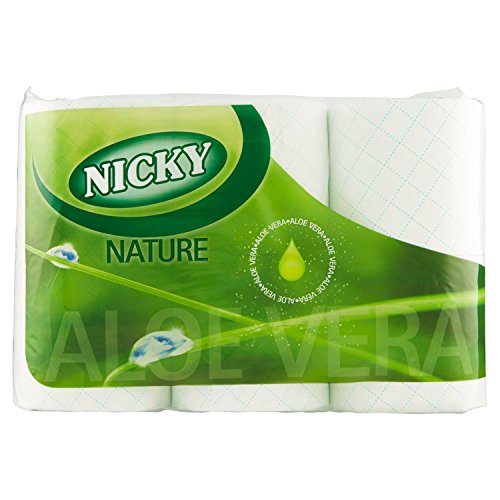 Nicky Nature Papel Higiénico Coloreado - 6 Rollos