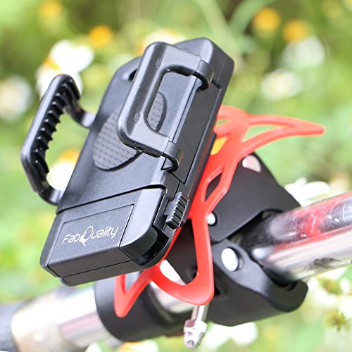 SONDERANGEBOT â‚¬8 1 TAG!! Handyhalterung Fahrrad Smartphone Handyhalter, Fahrrad Handy GPS Halter-Schwarz, Verstellbar fÃ¼r iPhone 7/ 7 Plus 6S/ 6S Plus 6/ 6Plus 5S Samsung Galaxy S5/ S4/ S3 usw. Schwarz