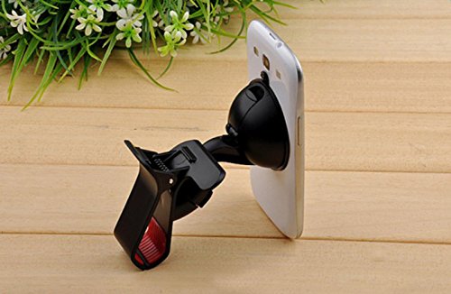 haodou supporto 360Â supporto del telefono cellulare supporto da auto per parabrezza auto parabrezza supporto universale per Samsung S8/S7Â Edge, iPhone 7/6S/6/SE/5S/5Â e altri smartphone