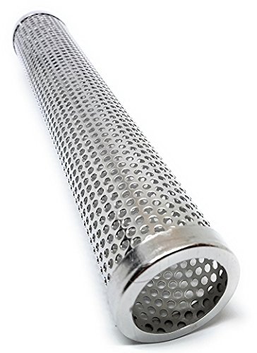Premium Räucherröhre 30 cm – Perfekt zum Kalträuchern – Edelstahl Rostfrei – Gratis Schutztasche – Räucherbox – Tube Smoker – Pellet Smoker – Kaltrauch-Erzeuger Generator – Räuchern auf jedem Grill - 7