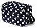 Kenley Professional Hairdressing Hair Equipment Tool Carry Case Bag - Polka Dot Navy Blue