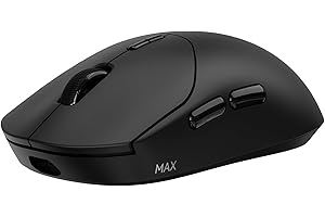 Rapoo VT2 MAX Wireless Gaming Mouse, True 8K Wireless Polling Rate, 53g Lightweight, Up to 750 Hr Battery, Nordic nRF54L15 MCU, 120-Million Optical Switch, 10 Programmable Buttons, Macro Enabled