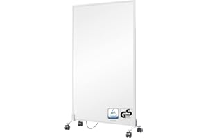 BR Bringer Infrarotheizung Standgerät - 800 Watt - Energiesparend - Mobile Elektroheizung mit Standfüßen auf Rollen - 5 Jahre Garantie, TÜV - Deutsche Qualitätsmarke