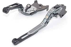 YANG HUA Accessori Moto CNC pieghevole in alluminio allungabili freno leve di frizione per Yamaha FZ1 FAZER 2006-2013