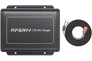 AFERIY Cargador Batería DC060 580W CC-CC Cargador Rápido 12V/24V 6 Veces Más Rápido Que Un Encendedor Cigarrillos Compatible con El 95% Las Estaciones Energía Portátiles 48V para Autocaravanas etc