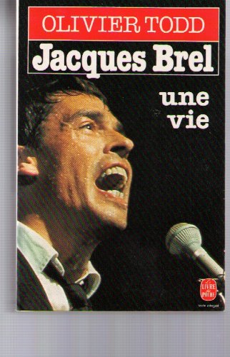 couverture de : Jacques Brel : une vie