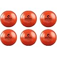 omtex Weighted Balls 200g for Power Hitting, Batting and Pitching Training Suitable for Teenager & Athlete, Build Strength and Muscle, Improve Technique and Form - Orange - Pack of 6