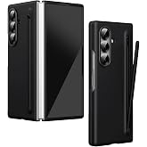Fuchsia Samsung Galaxy Z Fold 6 ile Uyumlu Hole Fold Kapak - Siyah